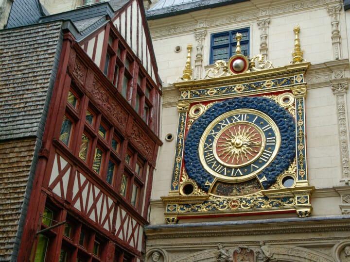 Rouen Grosse Uhrarkade