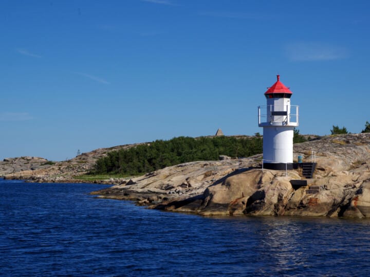 Bohuslän, Westküste, Leuchtturm, Schären