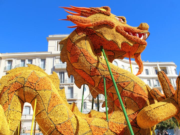 Zitronenfest,In,Menton